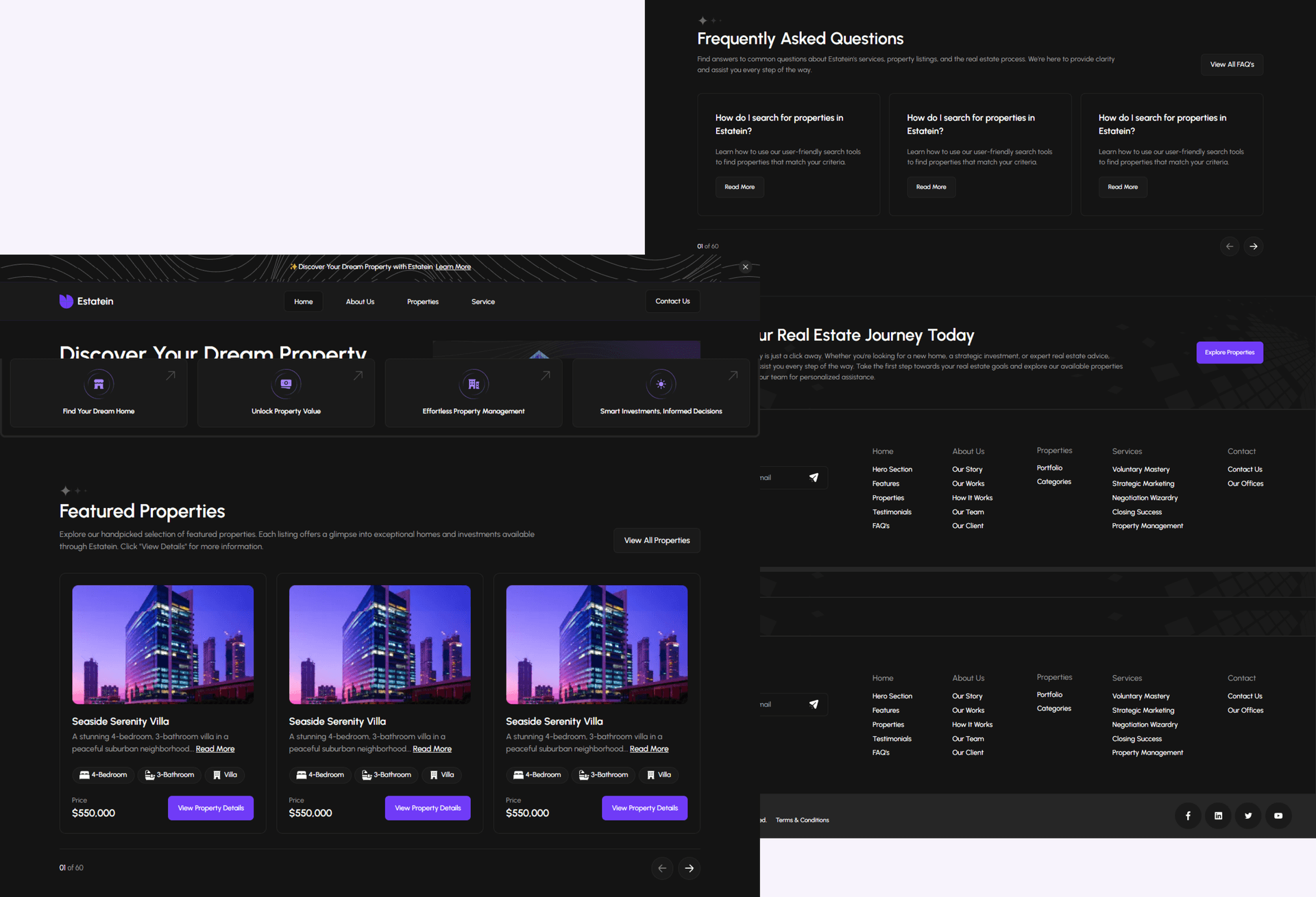 EstateIn interface screenshot