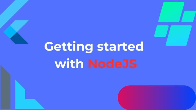 getting started with nodejs